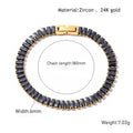 24k gold gemstone bracelet necklace set
