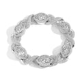 Infinity Eye Figure 8 Diamond Bracelet