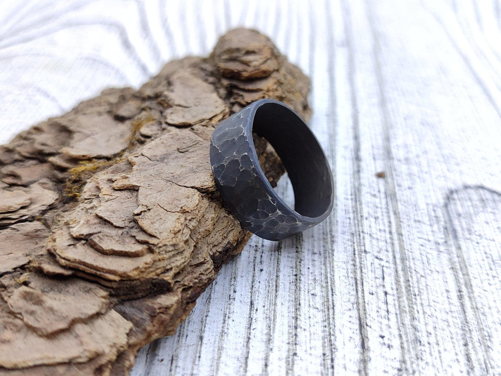 Dark Gray Titanium Ring