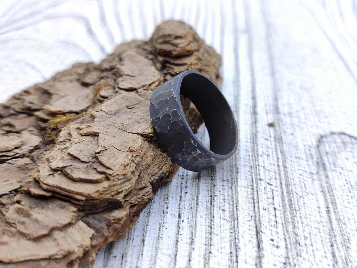 Dark Gray Titanium Ring