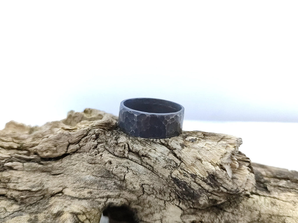 Dark Gray Titanium Ring