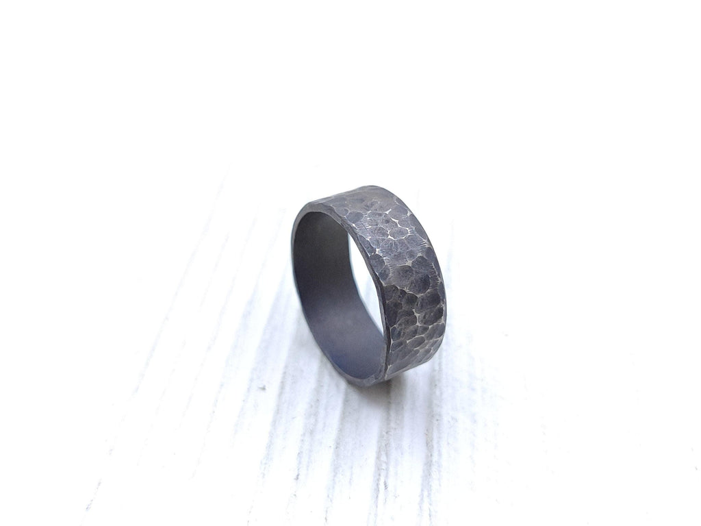 Dark Gray Titanium Ring