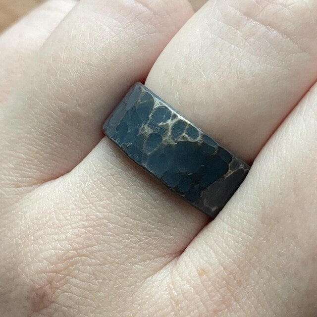 Dark Gray Titanium Ring
