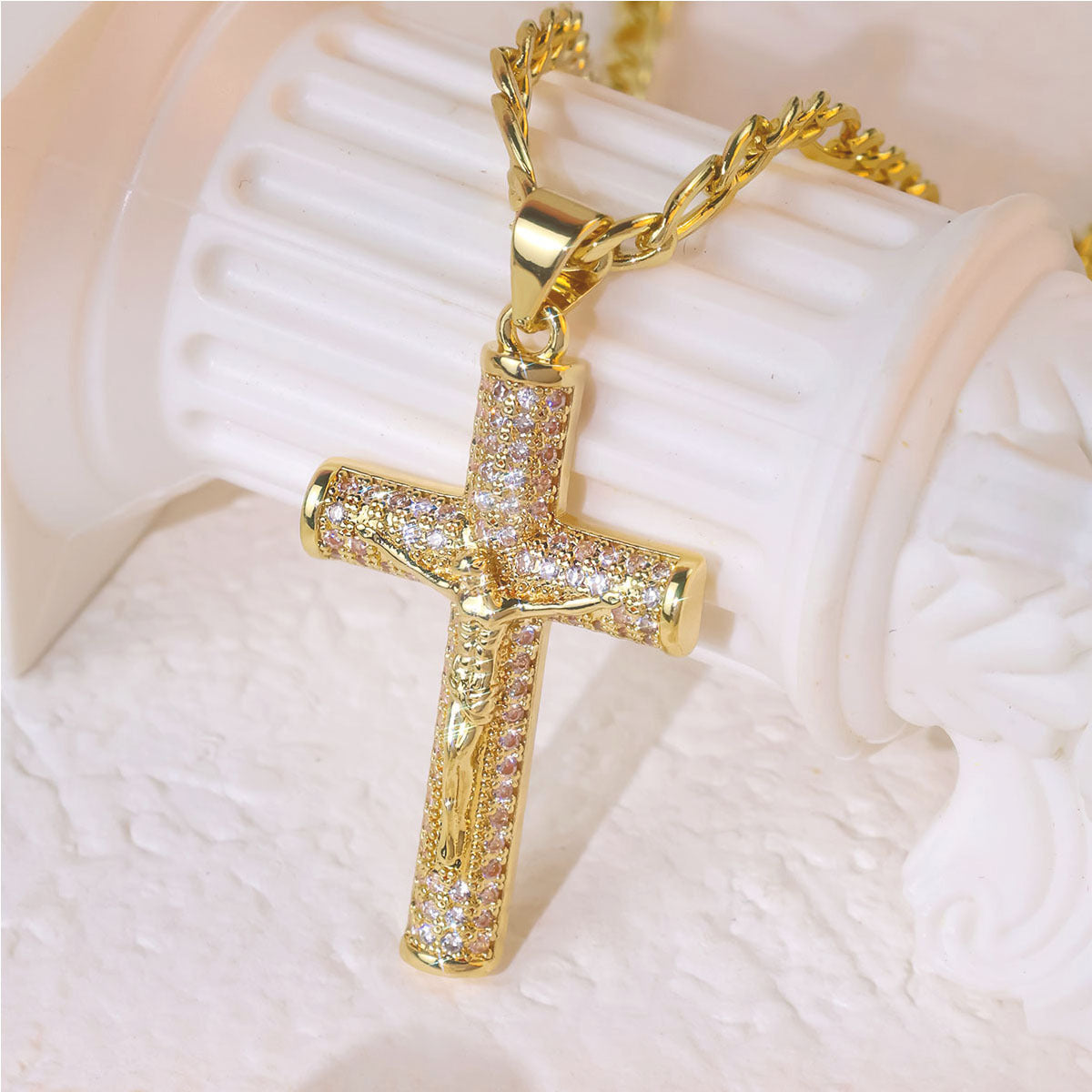 Diamond Cross Necklace