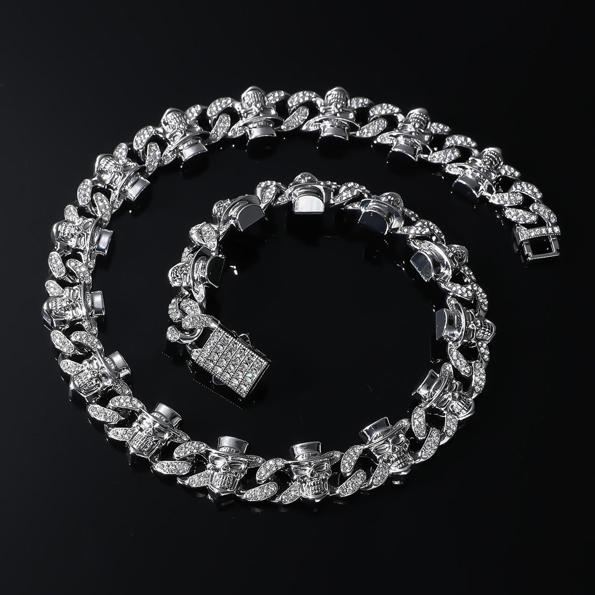 Skull Cuban Chain