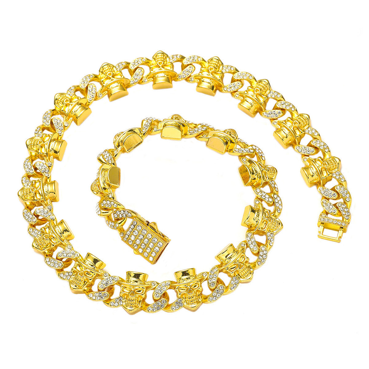 Skull Cuban Chain
