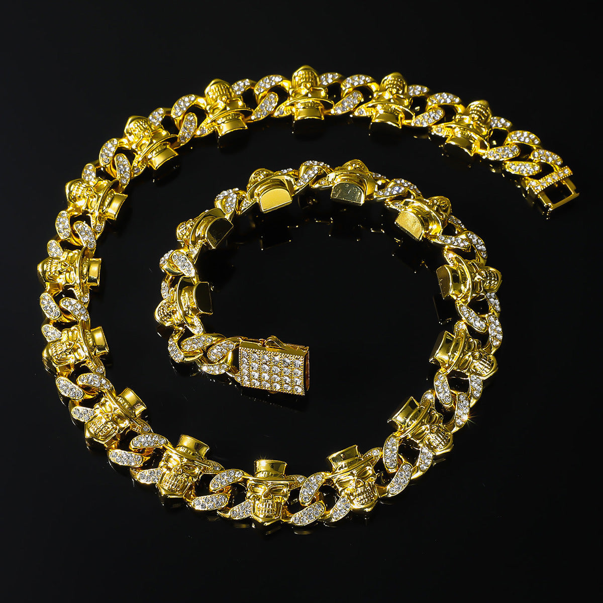 Skull Cuban Chain