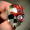 💀Five Finger Death Punch Skull Ring🎉10th Anniversary Special Offer🎉