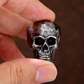 3D Anatomical Skull Gothic Statement Ring