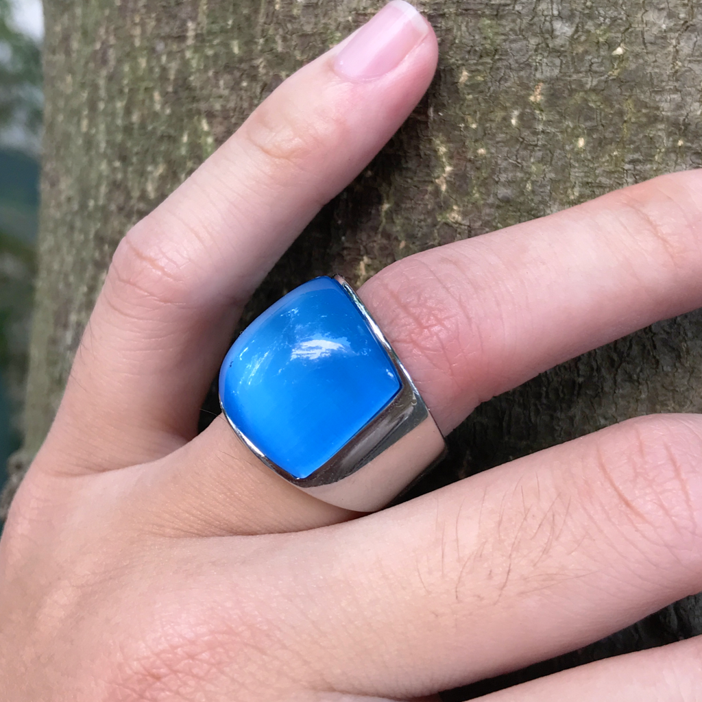 Aurora Stainless Steel Ring