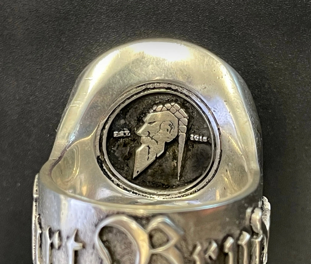 Bruderschaft Brotherhood Bearded Skull Ring
