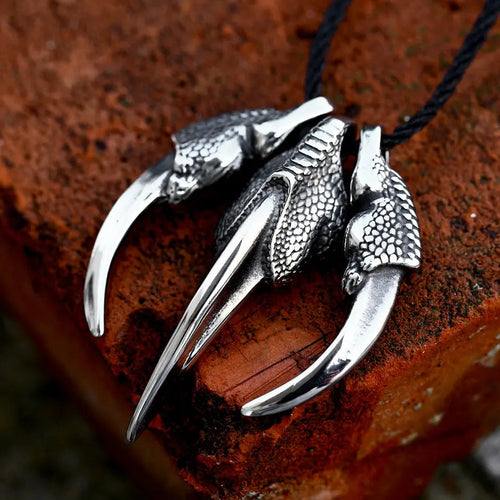 Animal Eagle Claw Stainless Steel Pendant