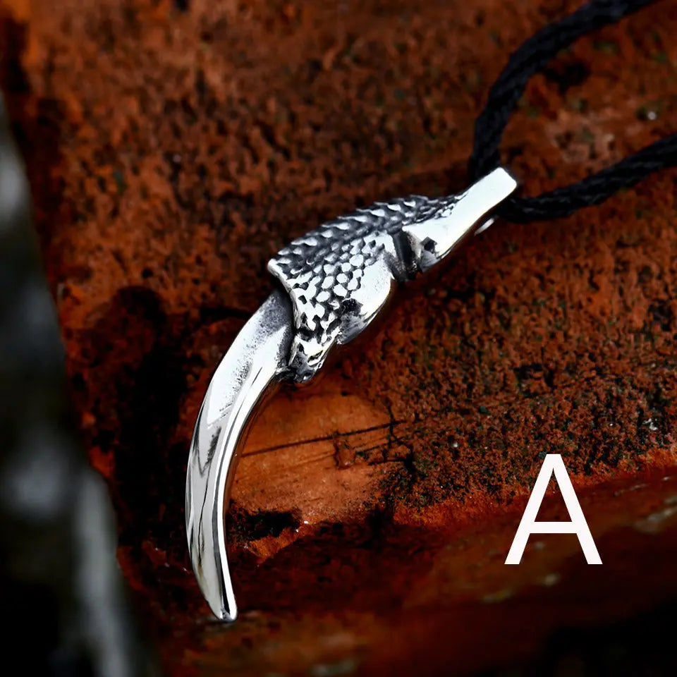 Animal Eagle Claw Stainless Steel Pendant