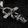 Anke with Snake Gothic Stainless Steel Pendant