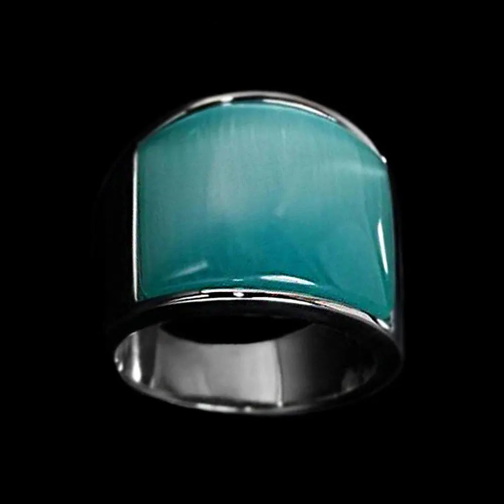 Aurora Stainless Steel Ring