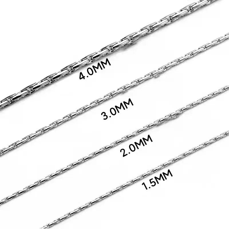 Bamboo Chain Stainless Steel Necklace