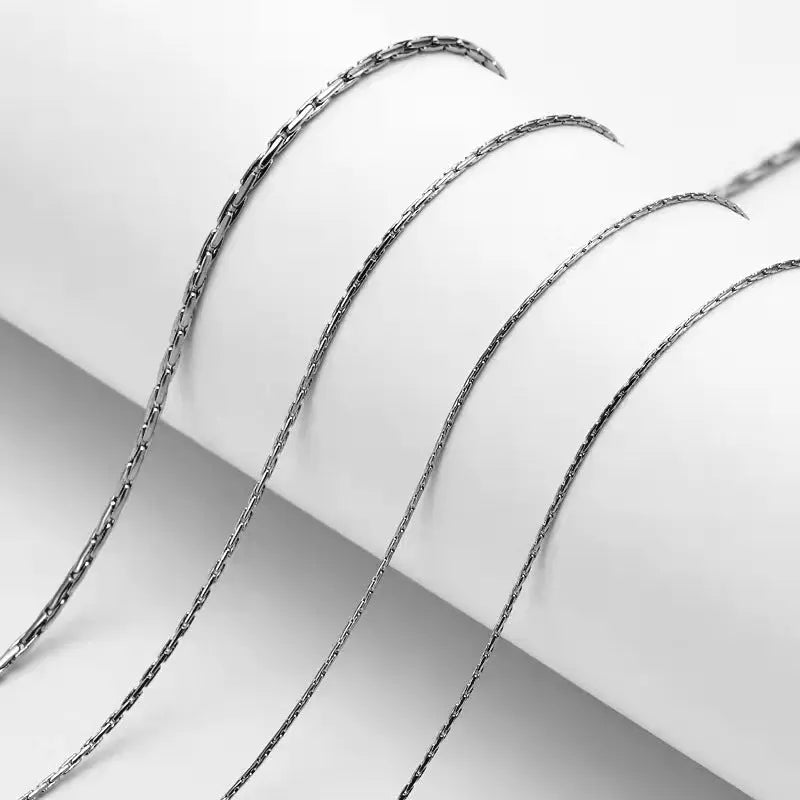 Bamboo Chain Stainless Steel Necklace