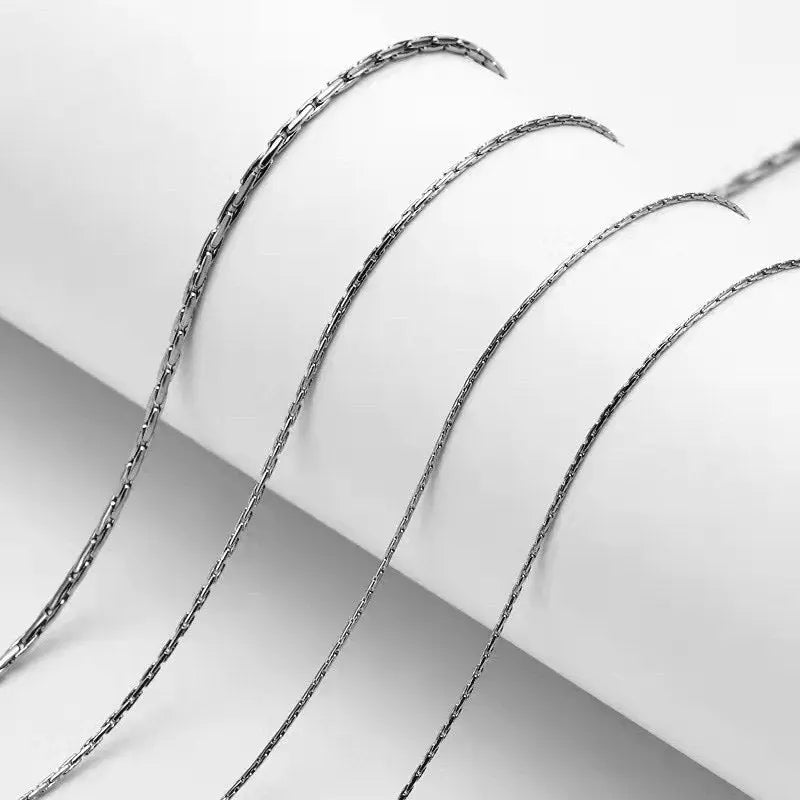 Bamboo Chain Stainless Steel Necklace