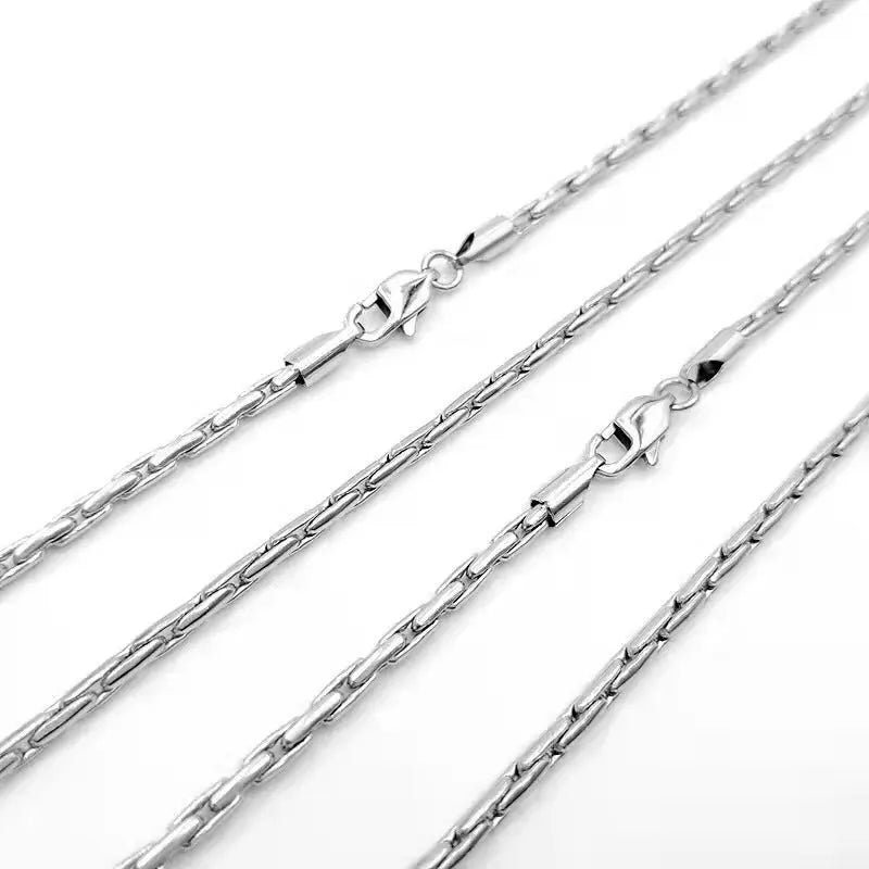 Bamboo Chain Stainless Steel Necklace