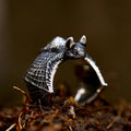 Bat Stainless Steel Ring