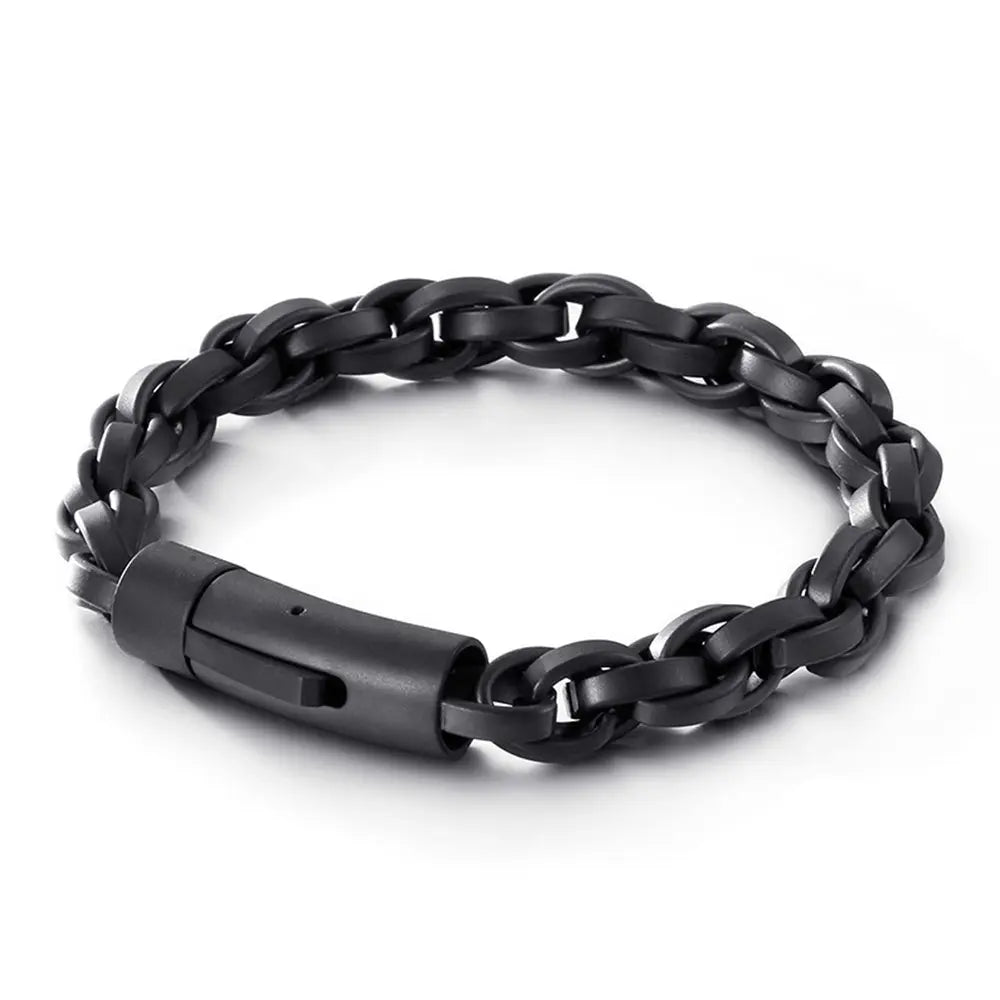 Belcher Chain Stainless Steel Bracelet