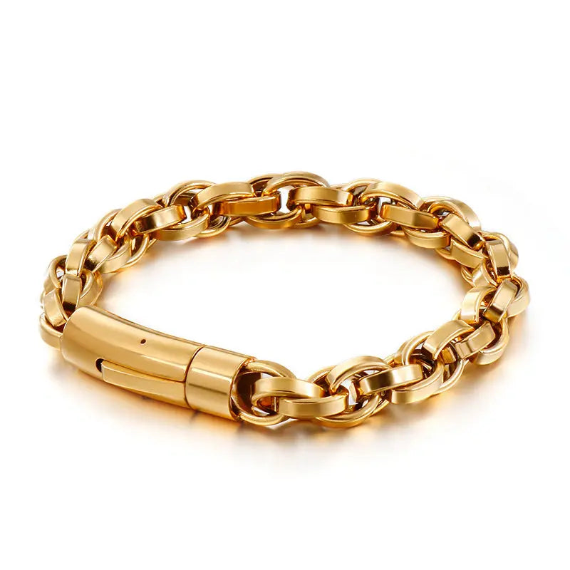 Belcher Chain Stainless Steel Bracelet