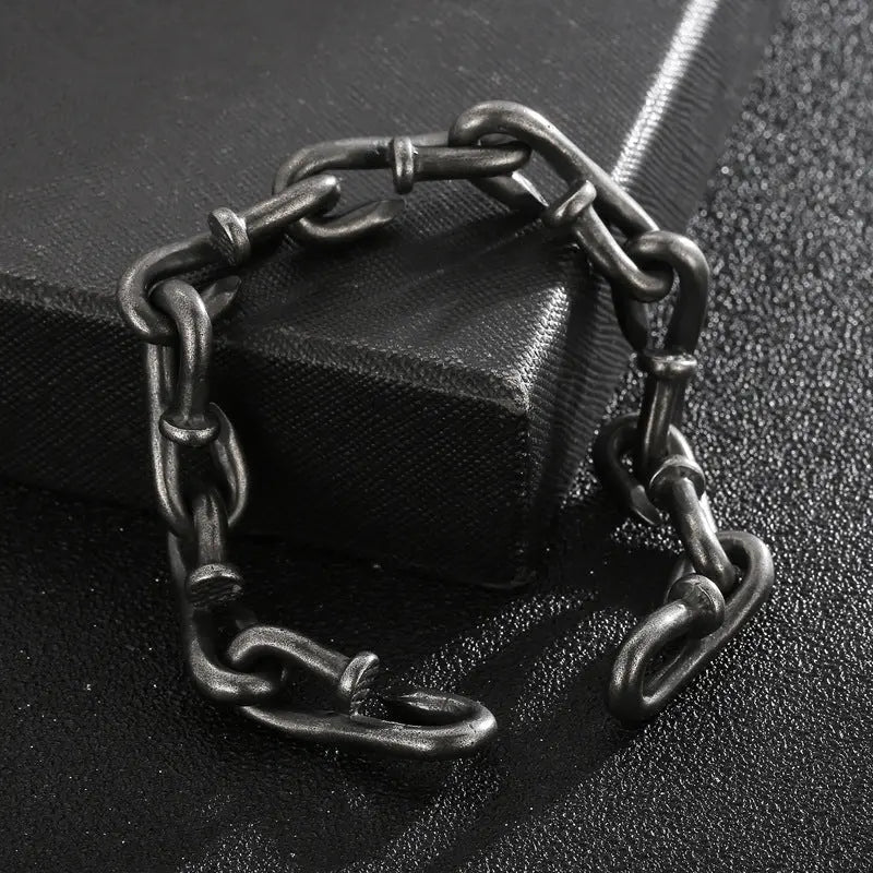 Bending Nails Stainless Steel Bracelet