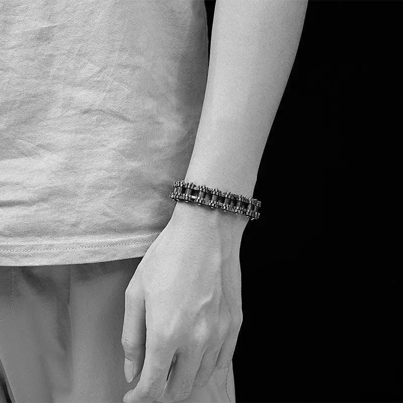 Bike Chain Stainless Steel Bracelet