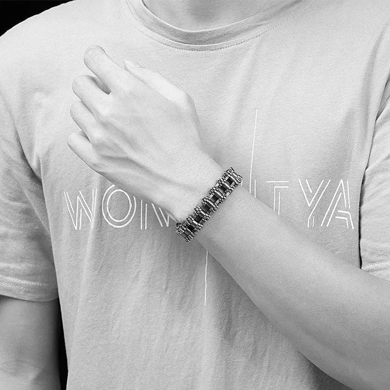 Bike Chain Stainless Steel Bracelet
