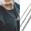 Box Chain Stainless Steel Necklace