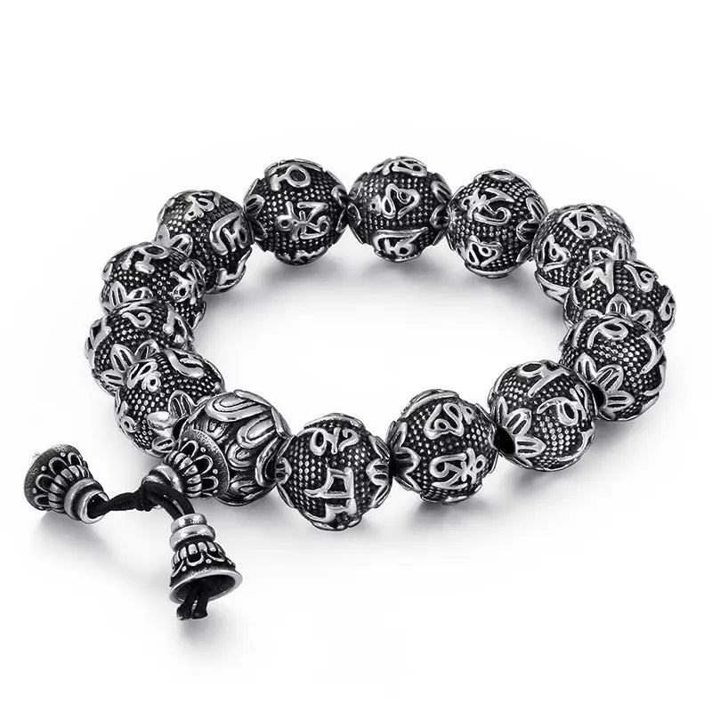 Buddhist Mantra Stretchable Bracelet