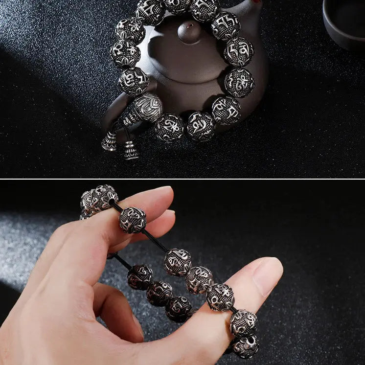Buddhist Mantra Stretchable Bracelet