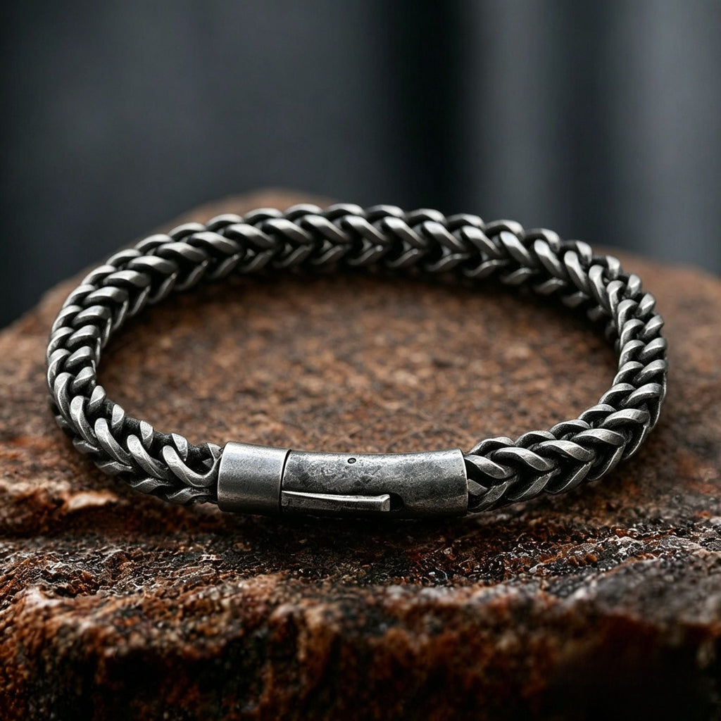 Wheat Chain Stainless Steel Bracelet