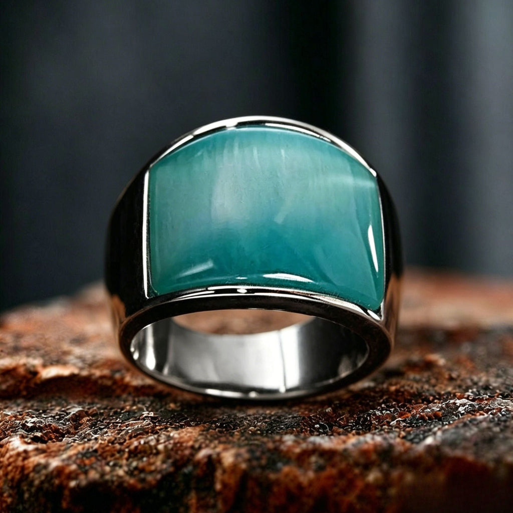 Aurora Stainless Steel Ring