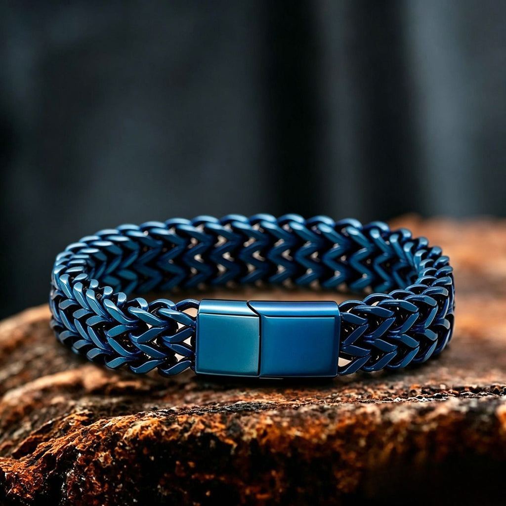 Mesh Chain Stainless Steel Bracelet