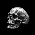 Calvarium Skull Stainless Steel Ring