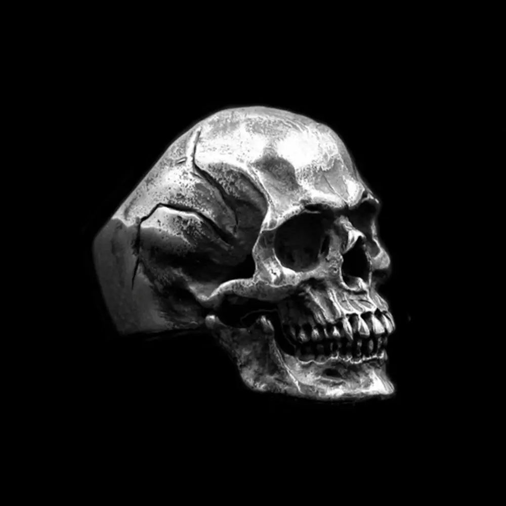 Calvarium Skull Stainless Steel Ring