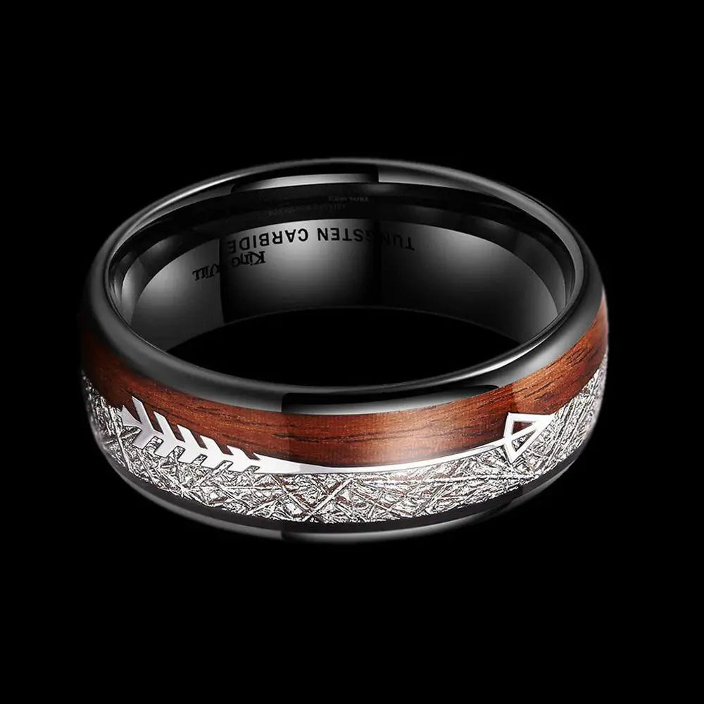 Carbon Fiber Stainless Steel Arrow Ring
