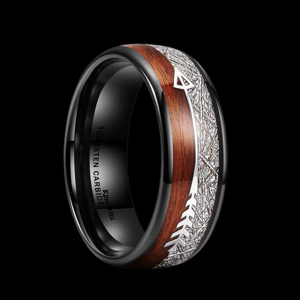 Carbon Fiber Stainless Steel Arrow Ring