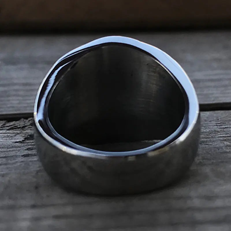 Celtics Knot Cross Stainless Steel Ring