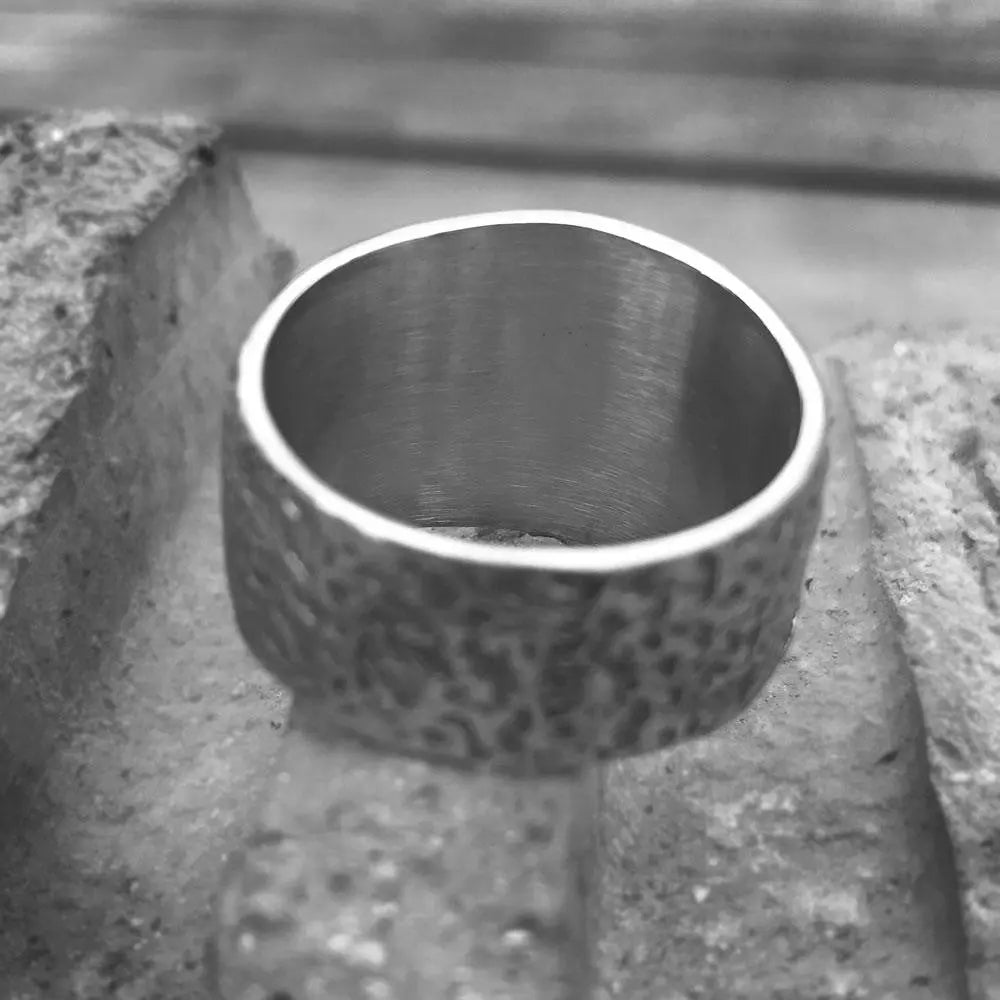 Crossbones Pirate Stainless Steel Skull Ring