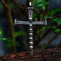 Crossbones Skull Stainless Steel Pendant
