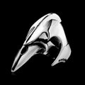 Crow Head Stainless Steel Beast Ring