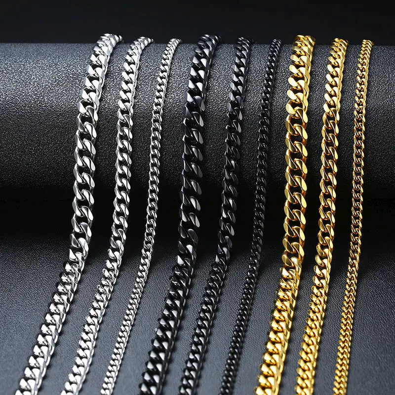Cuban Chain Stainless Steel Necklace