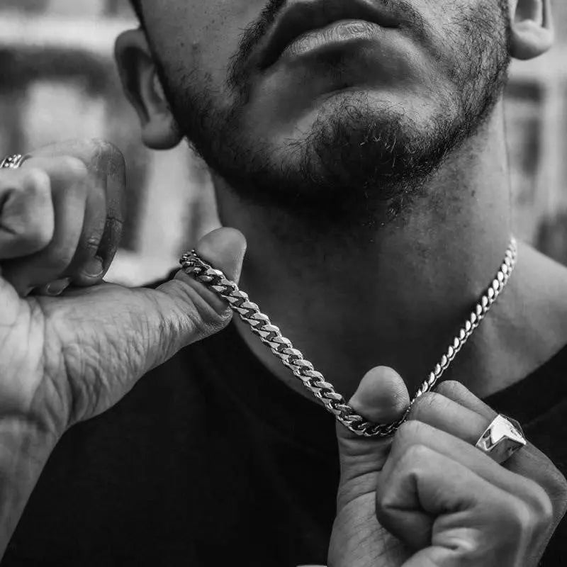 Cuban Chain Stainless Steel Necklace