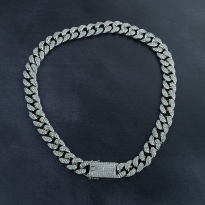 Premium 20mm Cuban Chain, Cuban Bracelet & Watch Bundle