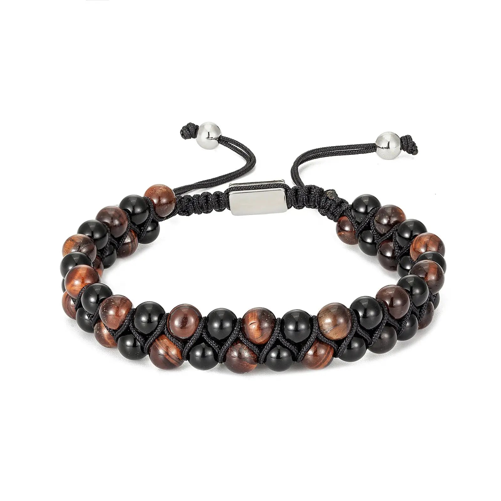 Double Weave Bead Bracelet