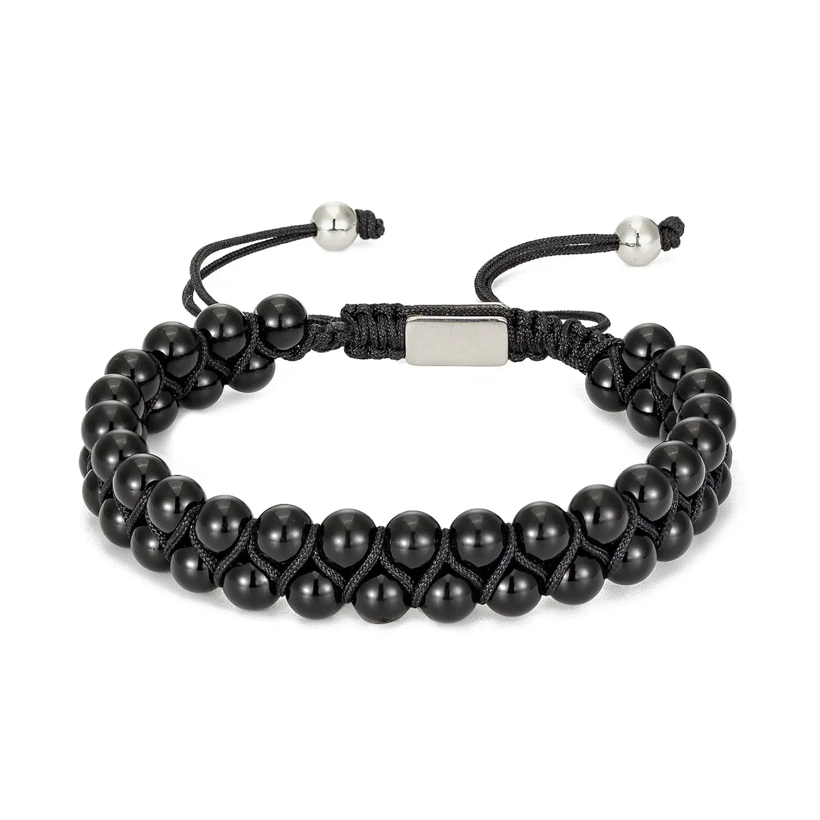 Double Weave Bead Bracelet