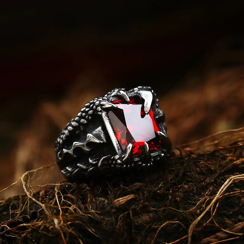 Dragon Claw Style Stainless Steel Ring