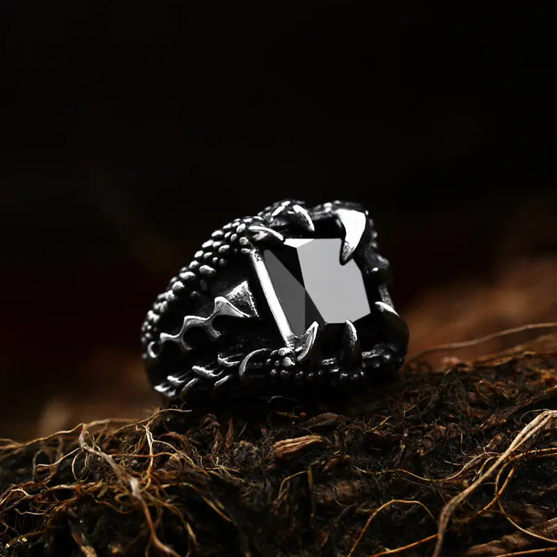 Dragon Claw Style Stainless Steel Ring